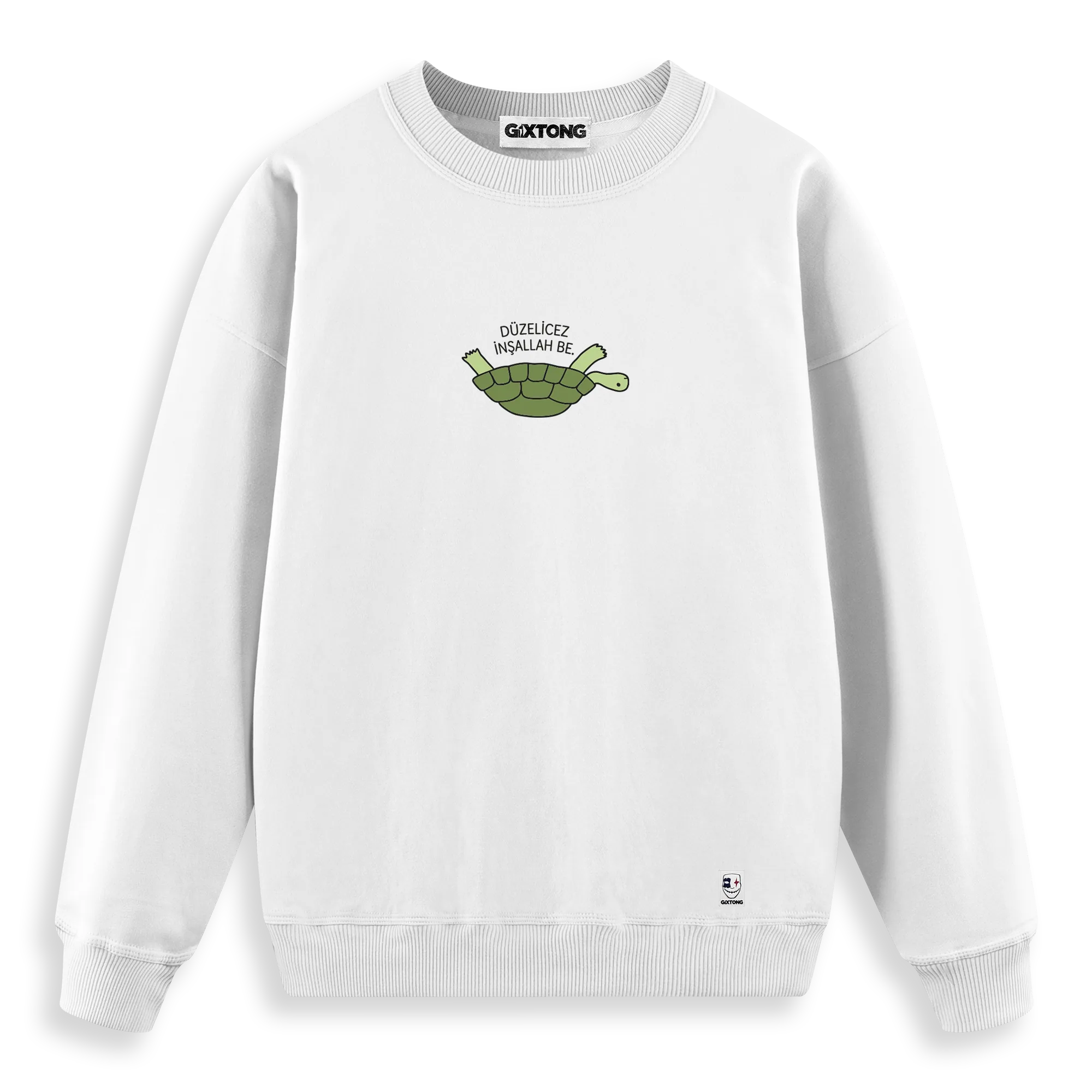 Düzelicez İnşallah - Regular Fit Kalıp Sweatshirt