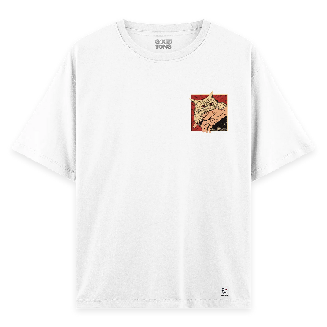 Attack - Oversize Bol Kalıp T-shirt