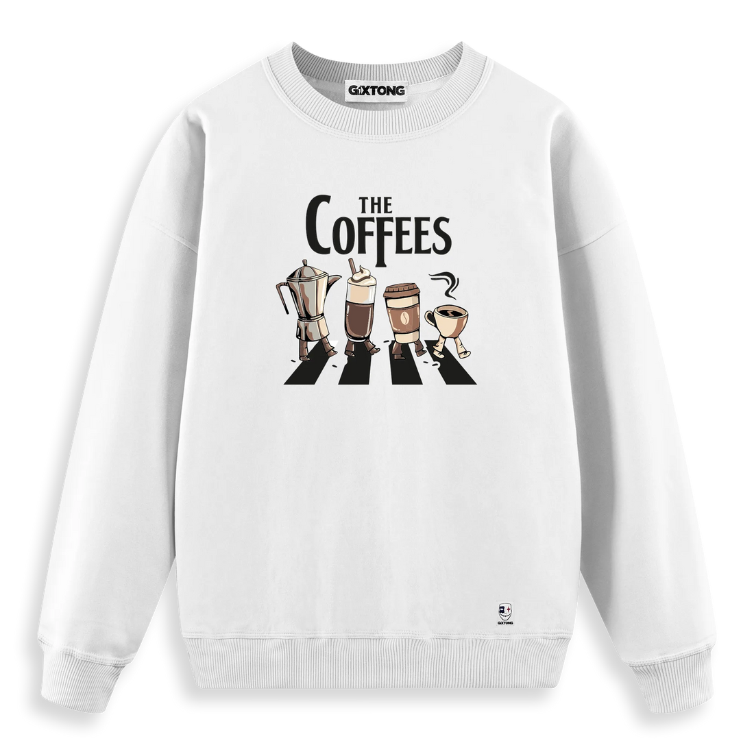 Coffee - Regular Fit Kalıp Sweatshirt