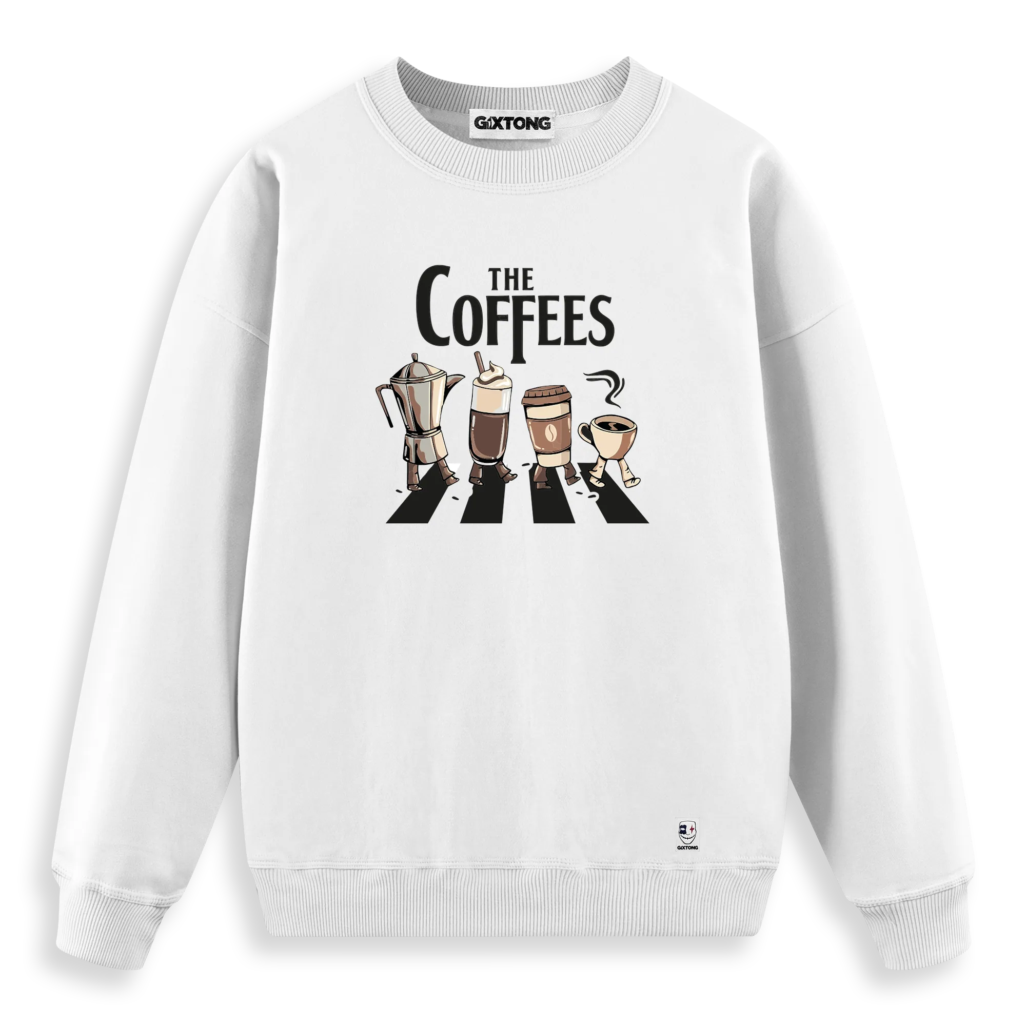 Coffee - Regular Fit Kalıp Sweatshirt