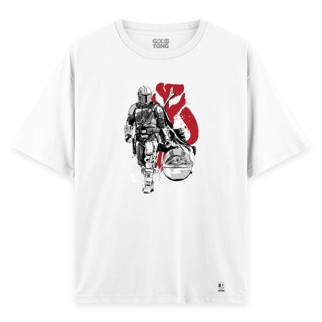Mandalorian - Oversize Bol Kalıp T-shirt