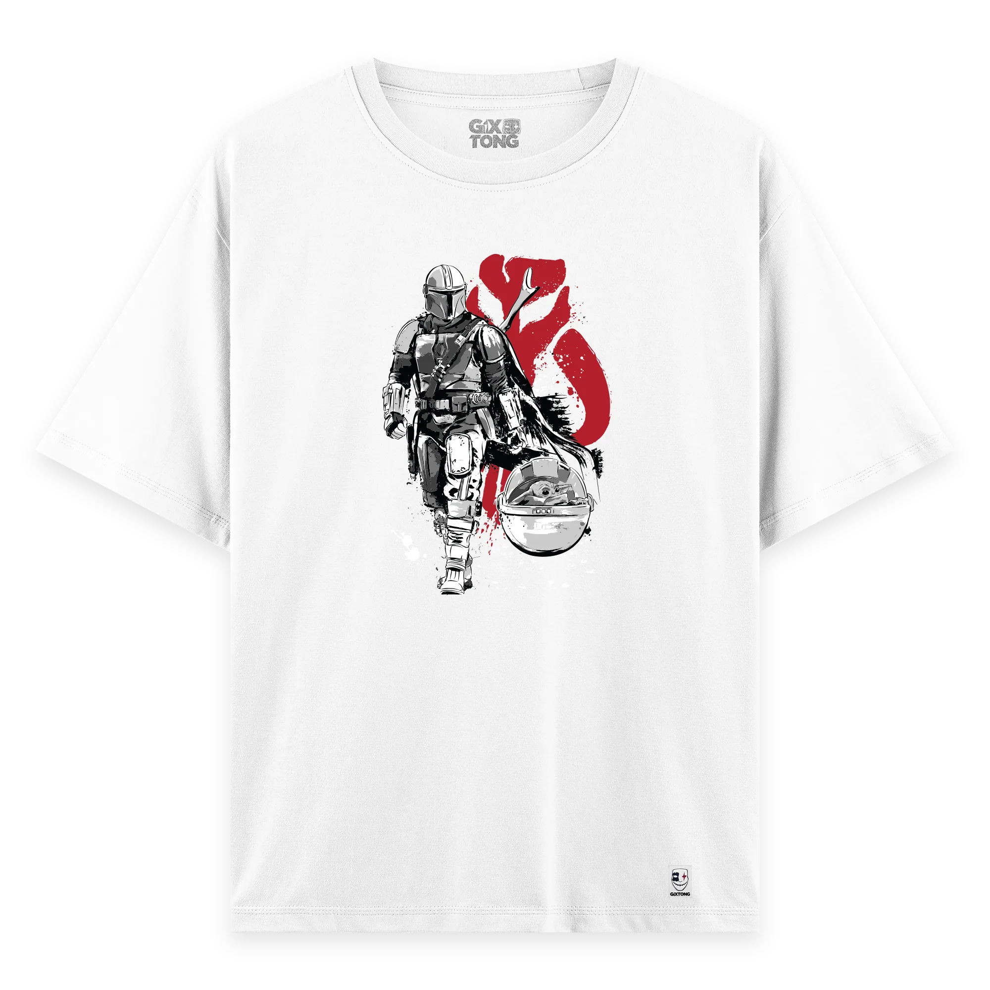 Mandalorian - Oversize Bol Kalıp T-shirt
