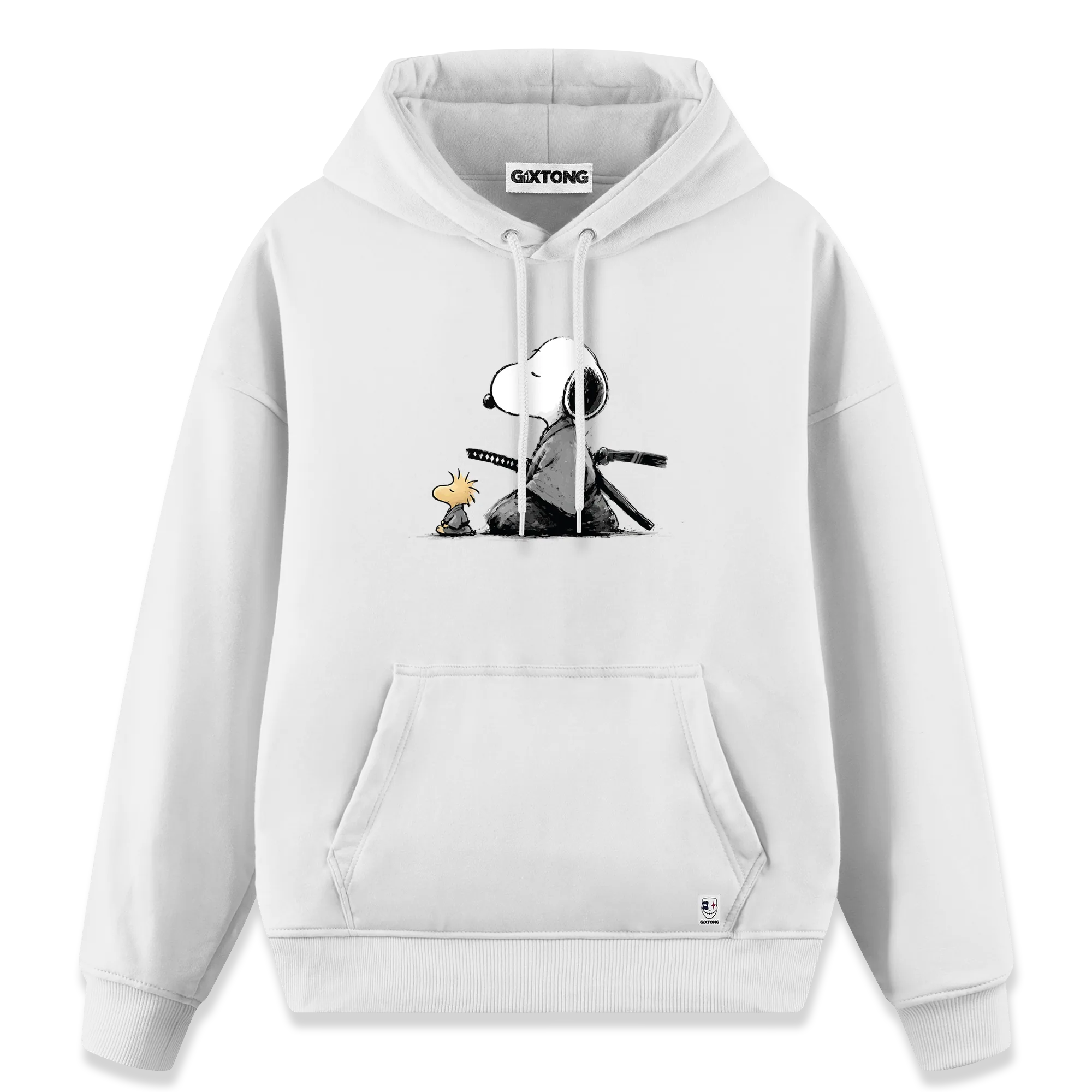 Samurai Snoopy - Regular Fit Kalıp Hoodie