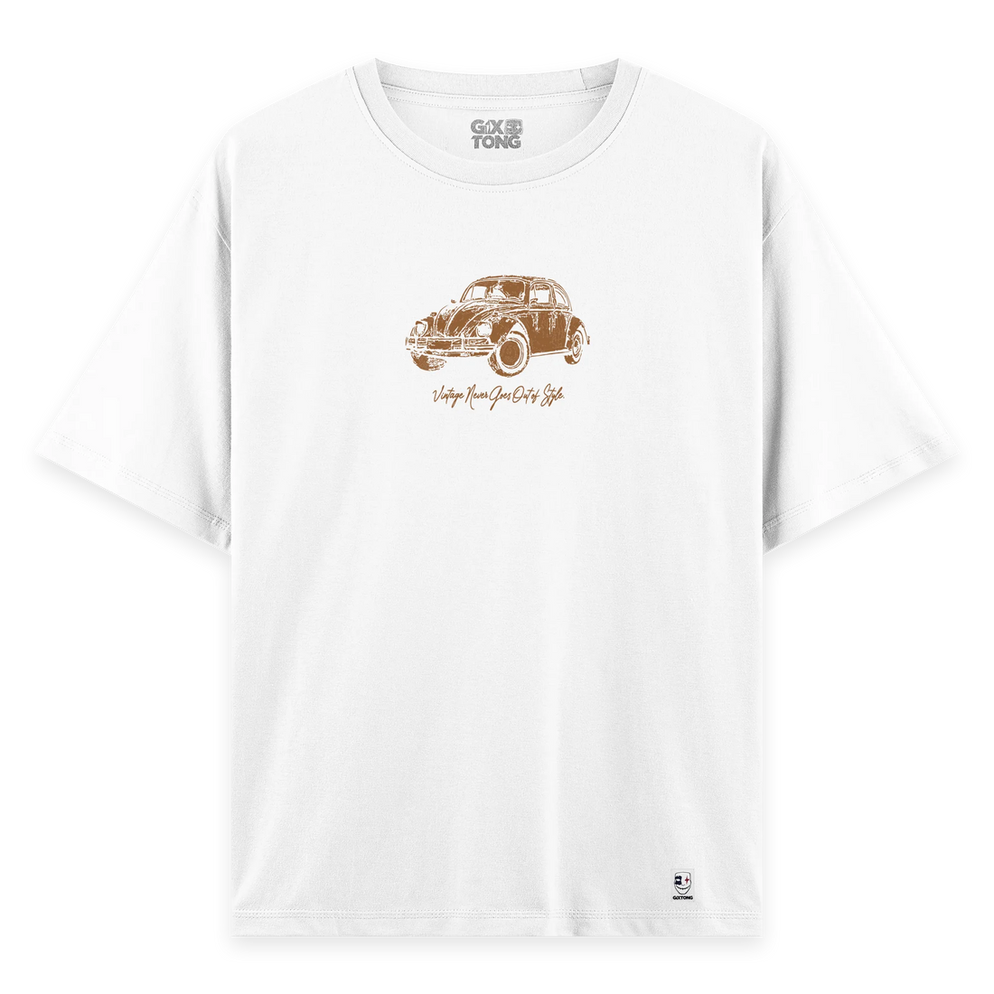 Woswos - Oversize Bol Kalıp T-shirt