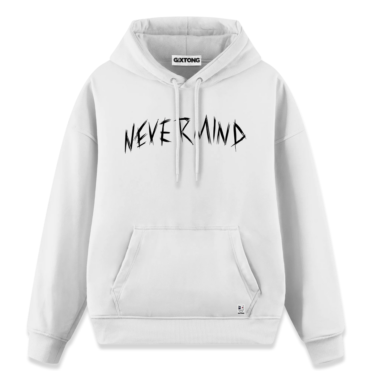 Nevermind - Regular Fit Kalıp Hoodie