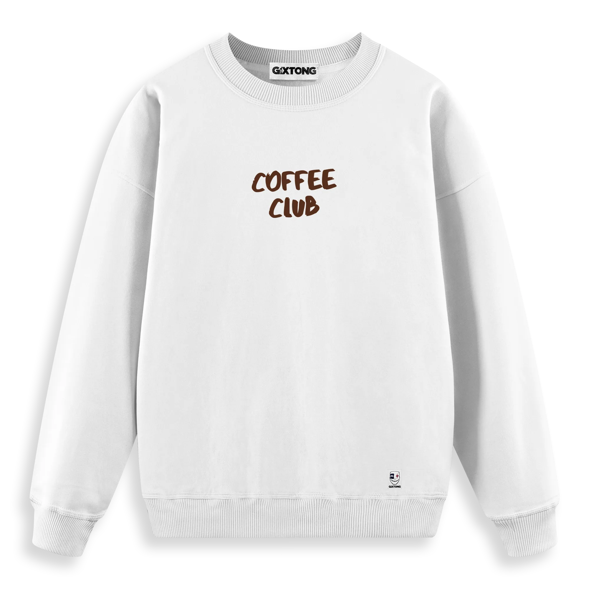 Coffee Club - Regular Fit Kalıp Sweatshirt