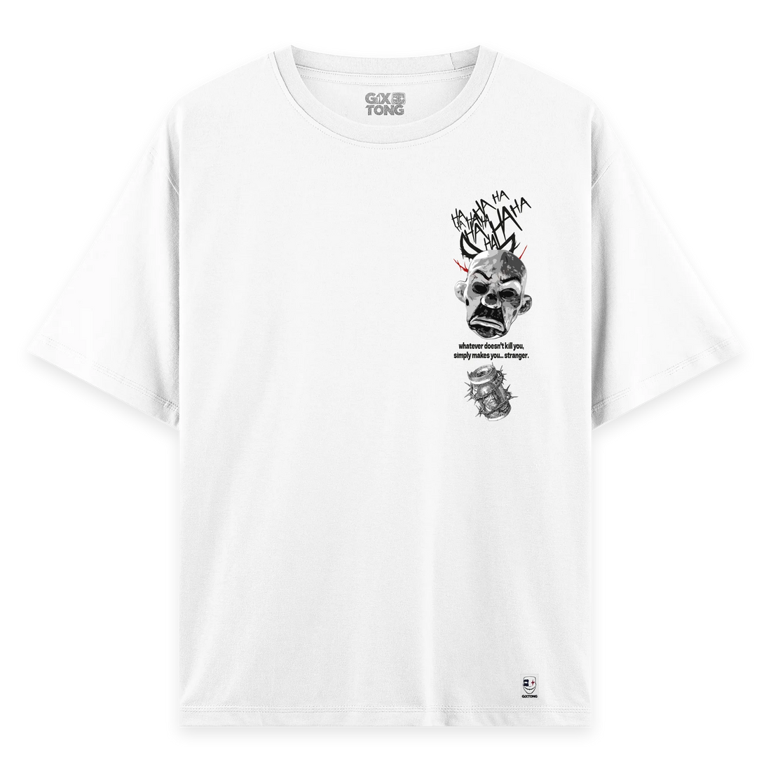 Dark Mask - Oversize Bol Kalıp T-shirt