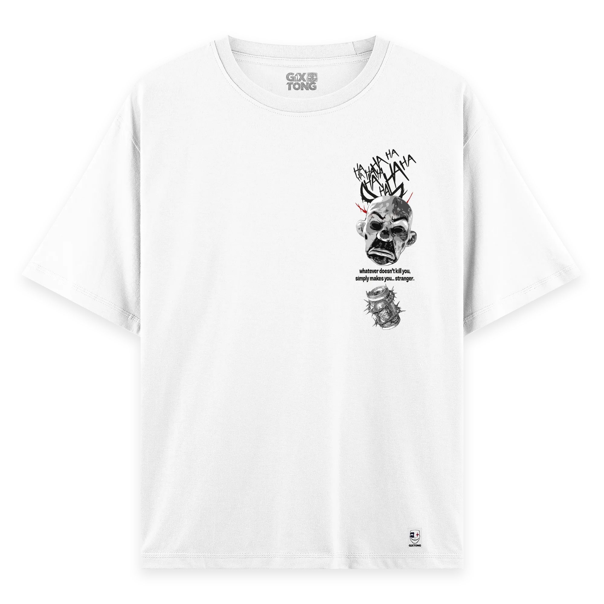 Dark Mask - Oversize Bol Kalıp T-shirt