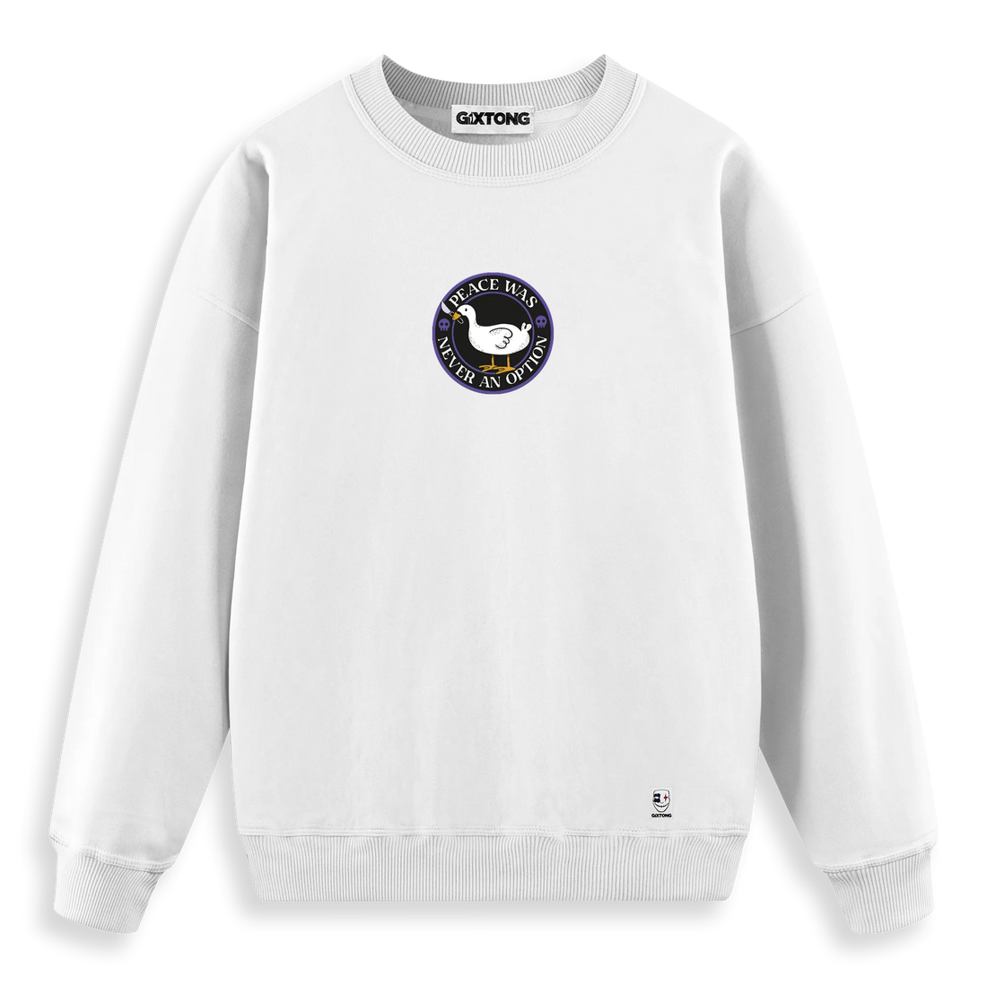 Peace - Regular Fit Kalıp Sweatshirt