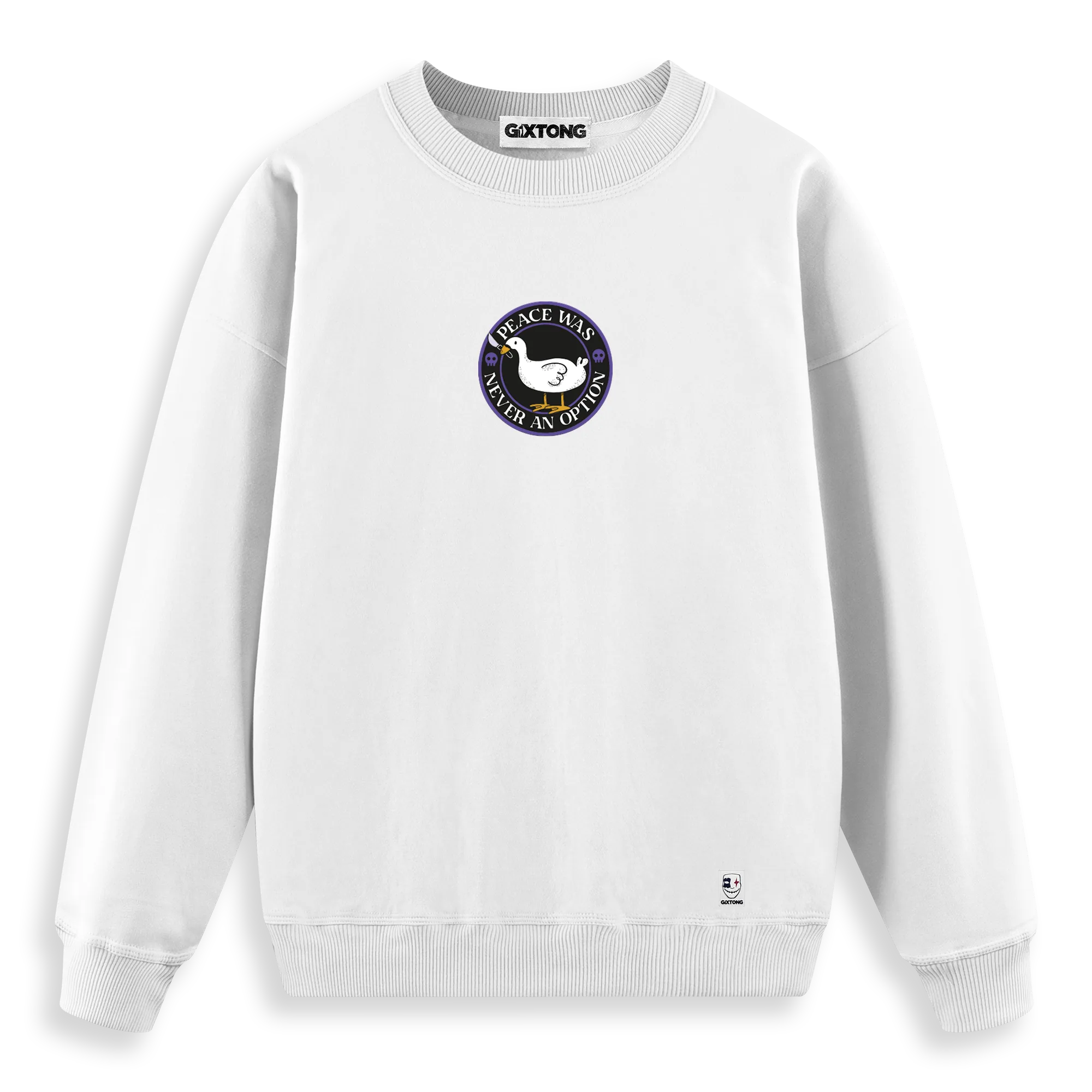 Peace - Regular Fit Kalıp Sweatshirt