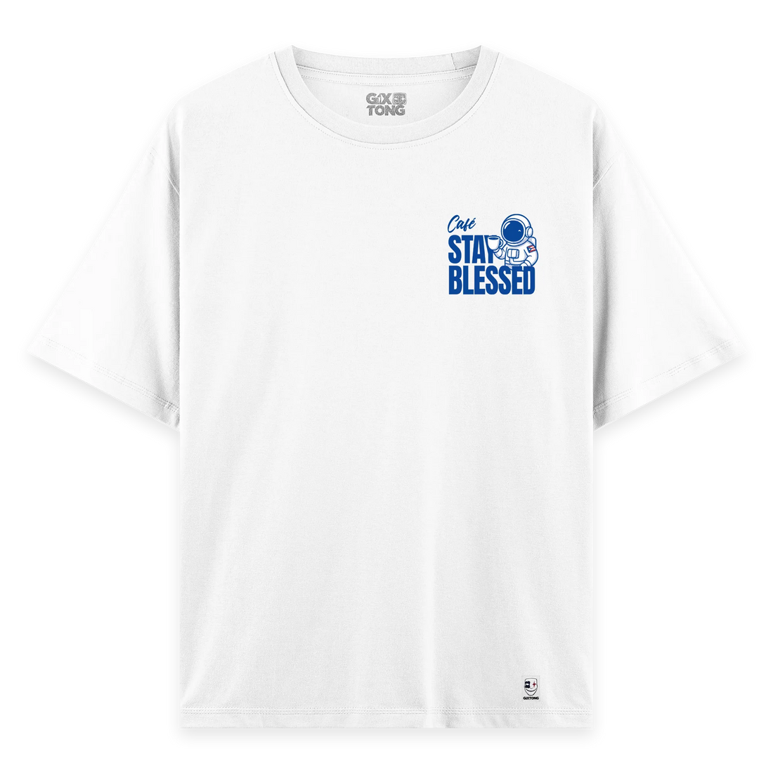Blessed - Oversize Bol Kalıp T-shirt