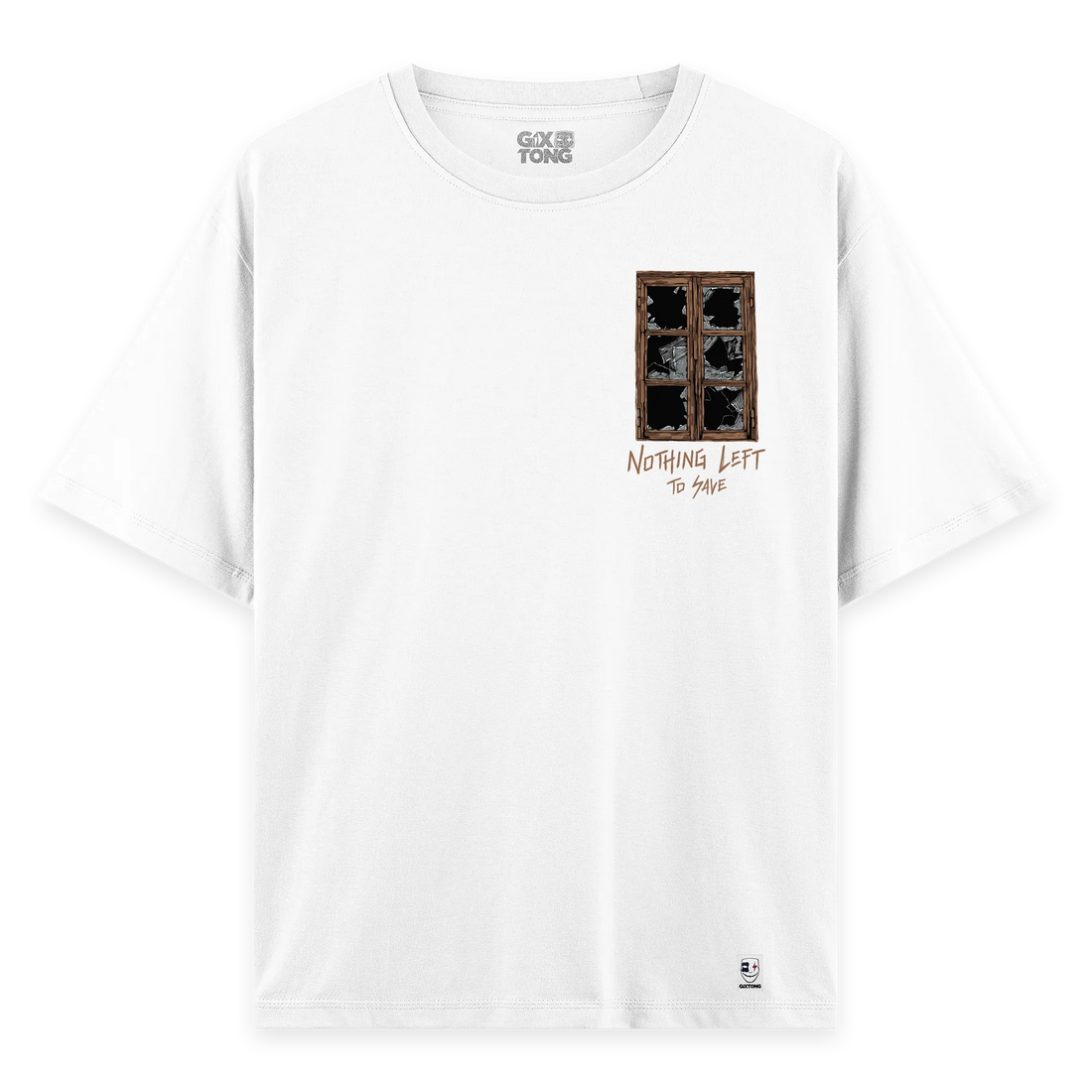 Broken - Oversize Bol Kalıp T-shirt