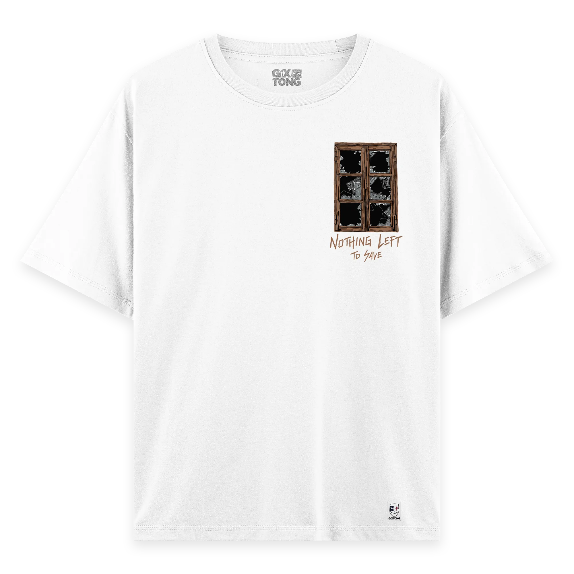 Broken - Oversize Bol Kalıp T-shirt