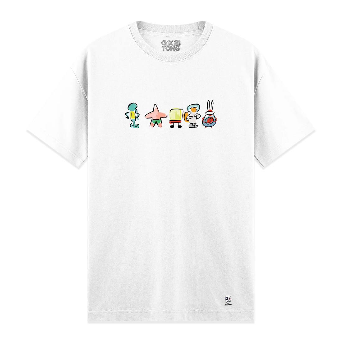 Sponge Family - Regular Fit Kalıp T-shirt