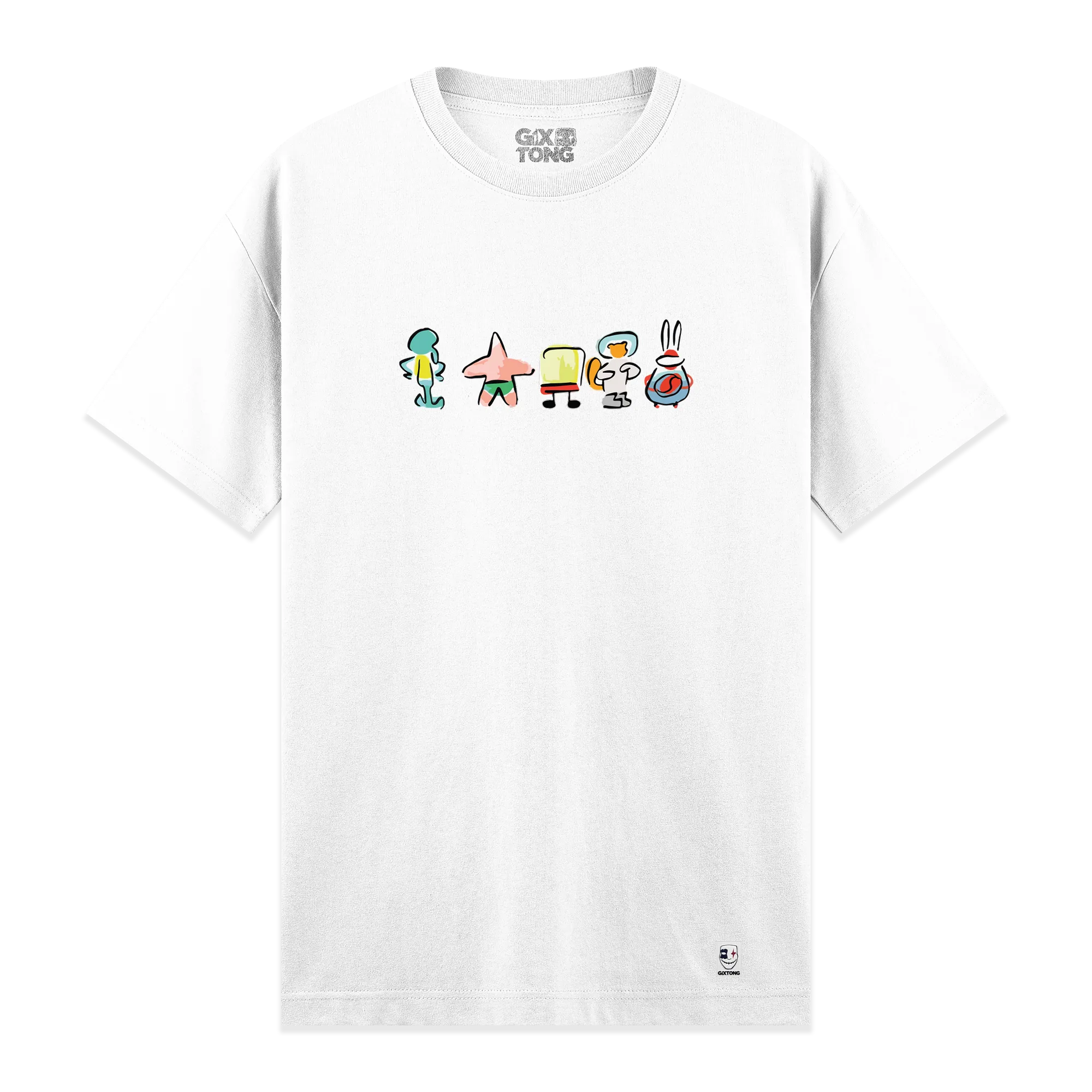 Sponge Family - Regular Fit Kalıp T-shirt