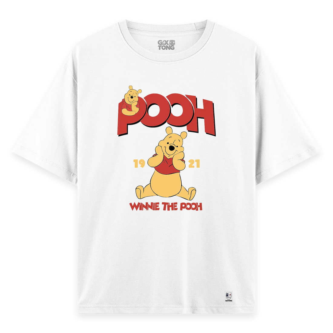 Pooh - Oversize Bol Kalıp T-shirt