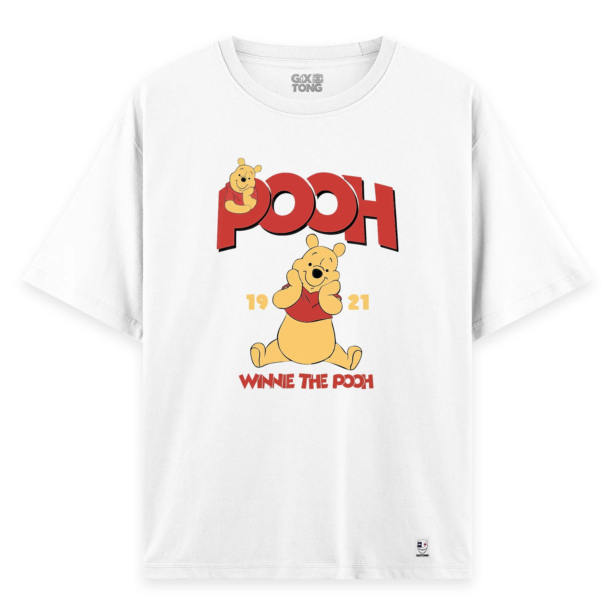 Pooh - Oversize Bol Kalıp T-shirt