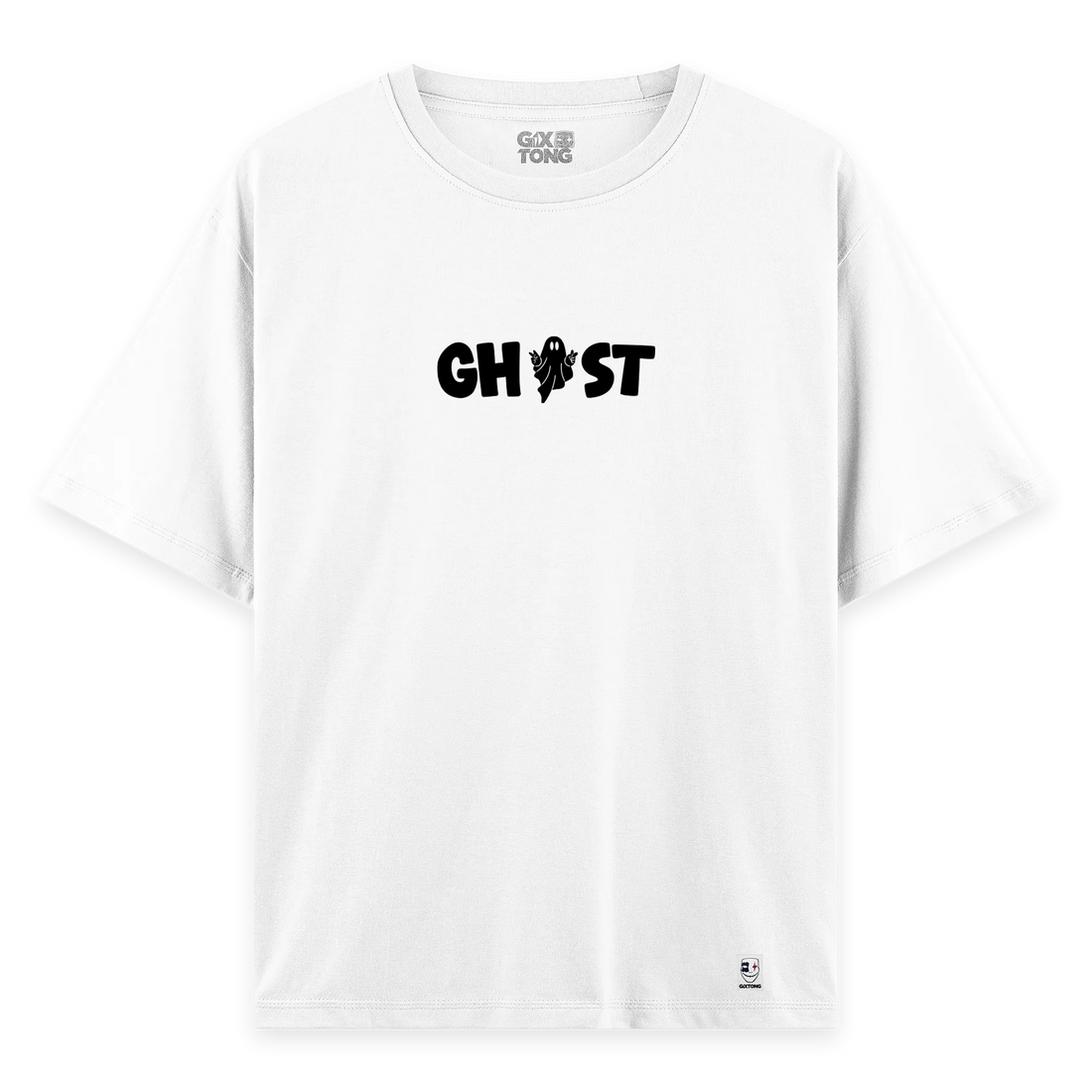 Ghost - Oversize Bol Kalıp T-shirt