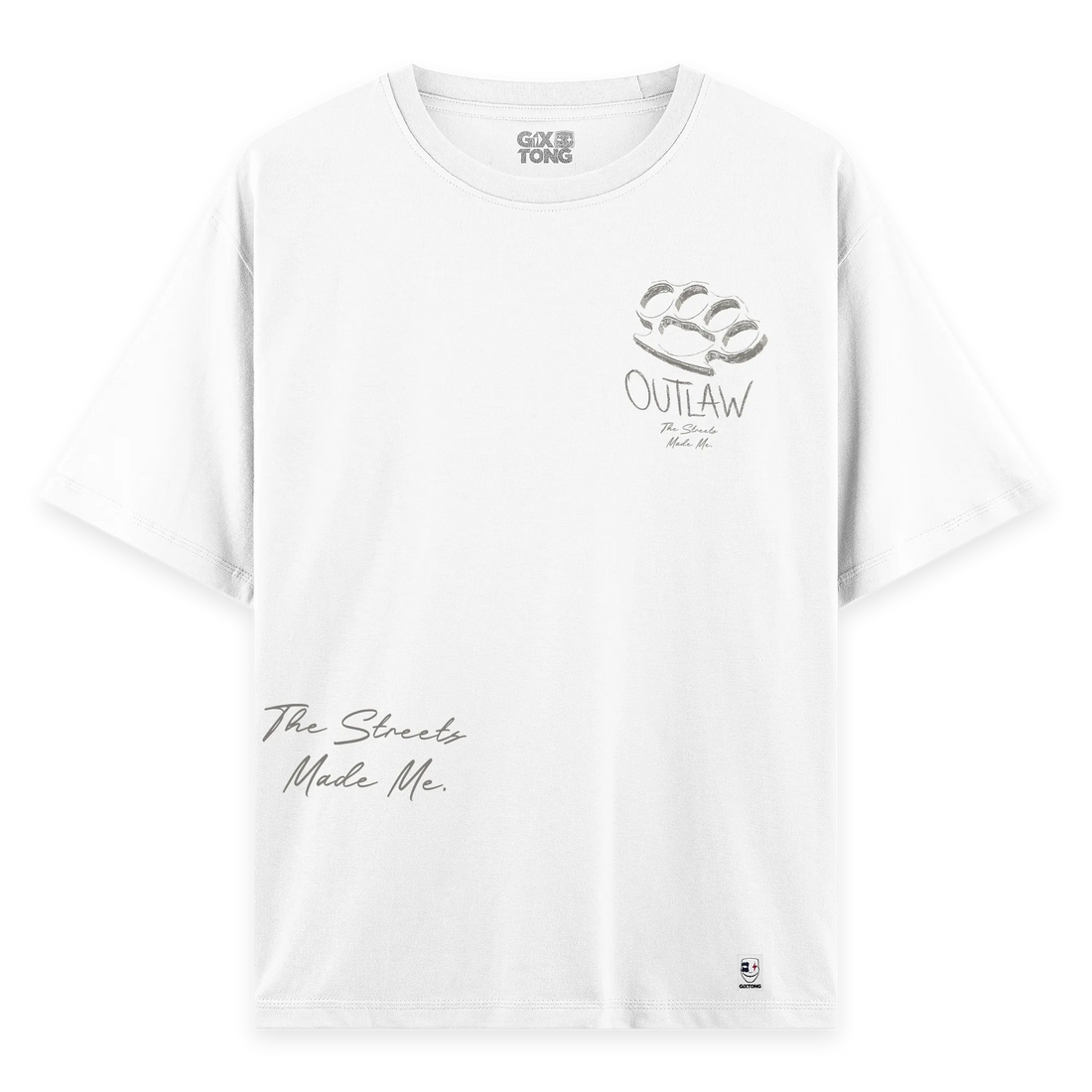 Outlaw - Oversize Bol Kalıp T-shirt