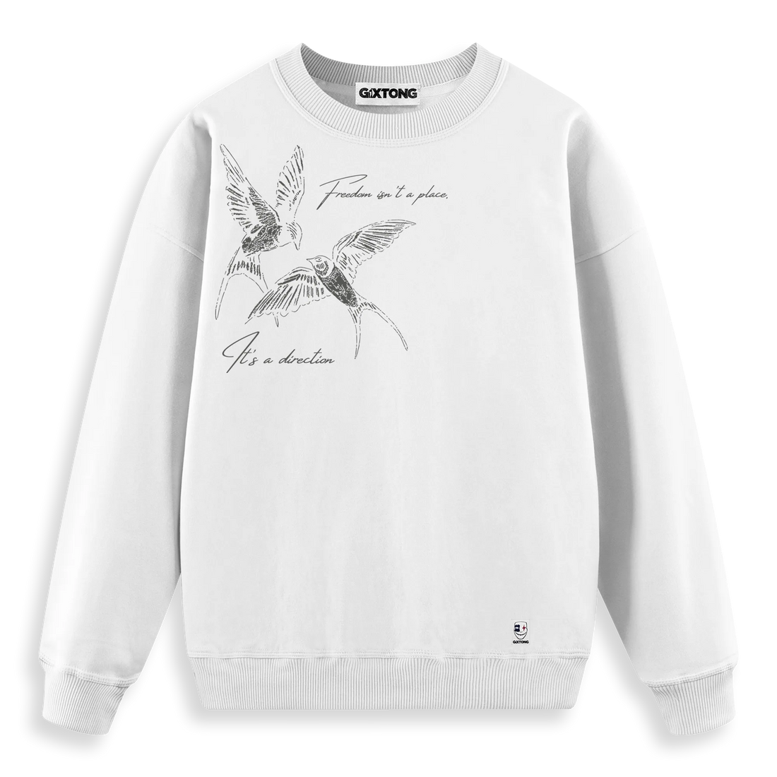 Birds - Regular Fit Kalıp Sweatshirt