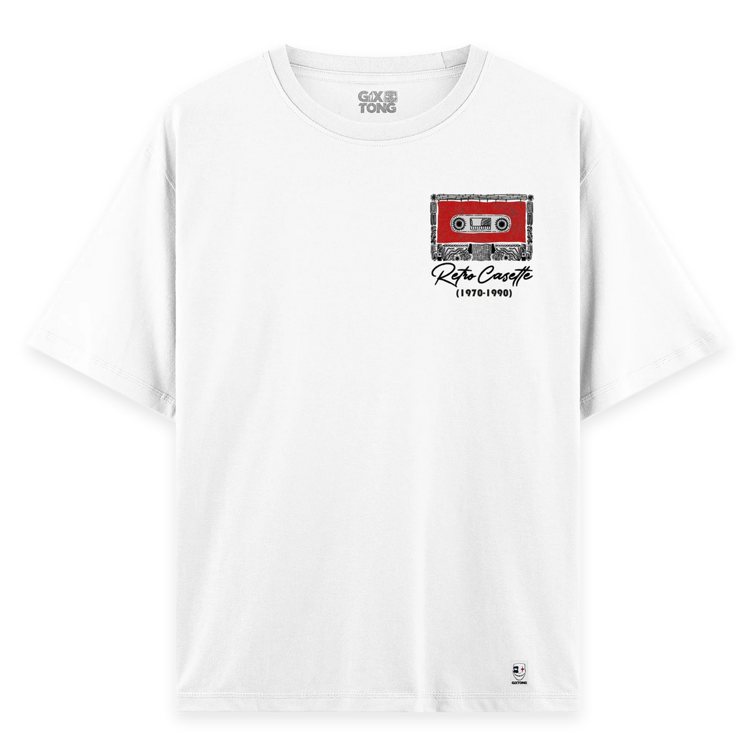 Casette - Oversize Bol Kalıp T-shirt