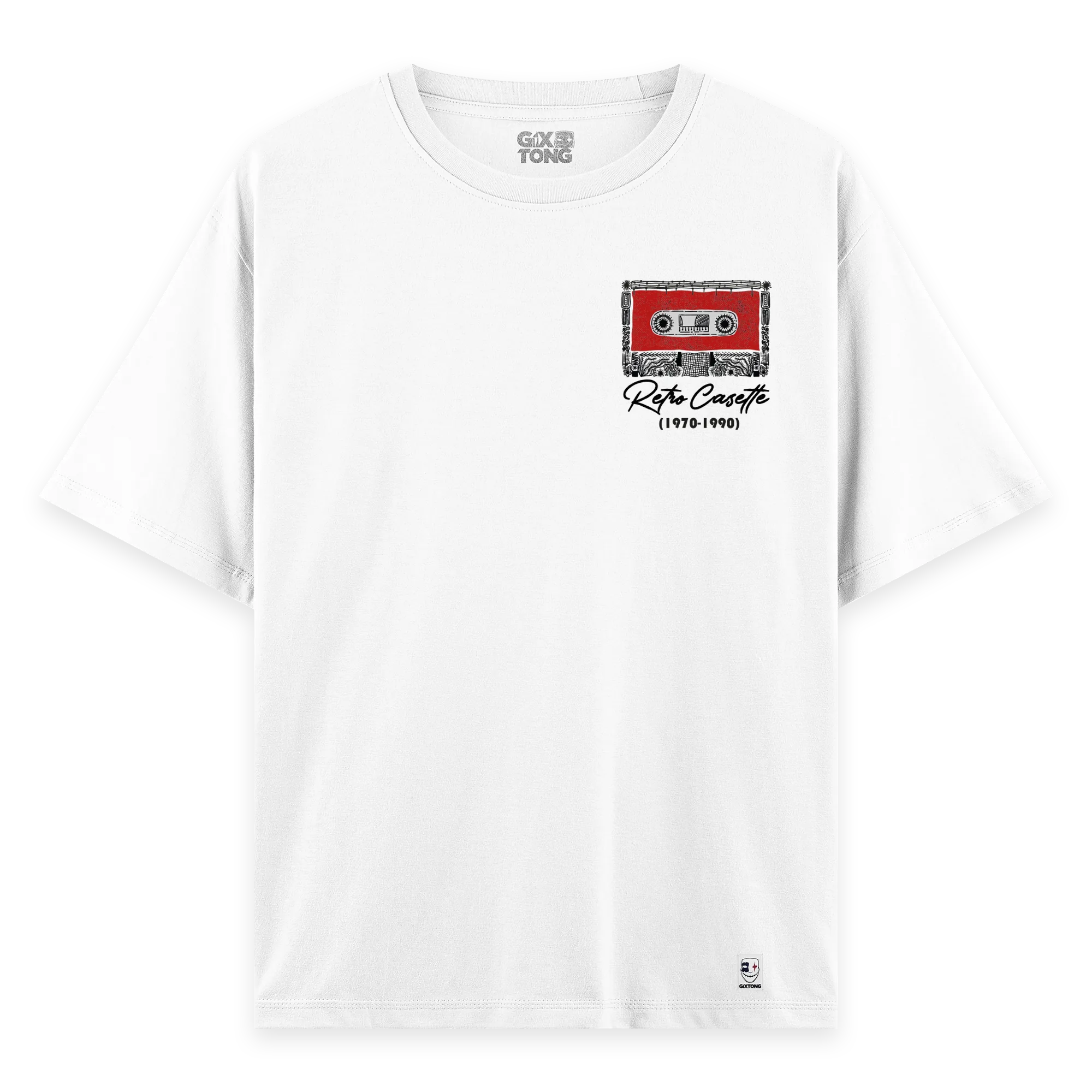 Casette - Oversize Bol Kalıp T-shirt