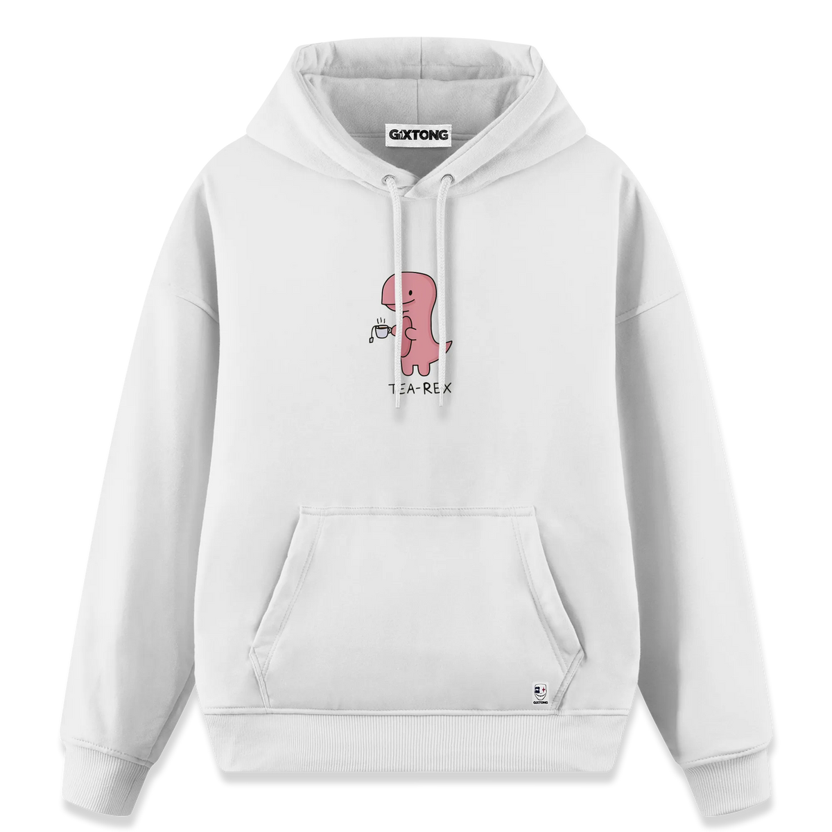 Tea Rex - Regular Fit Kalıp Hoodie