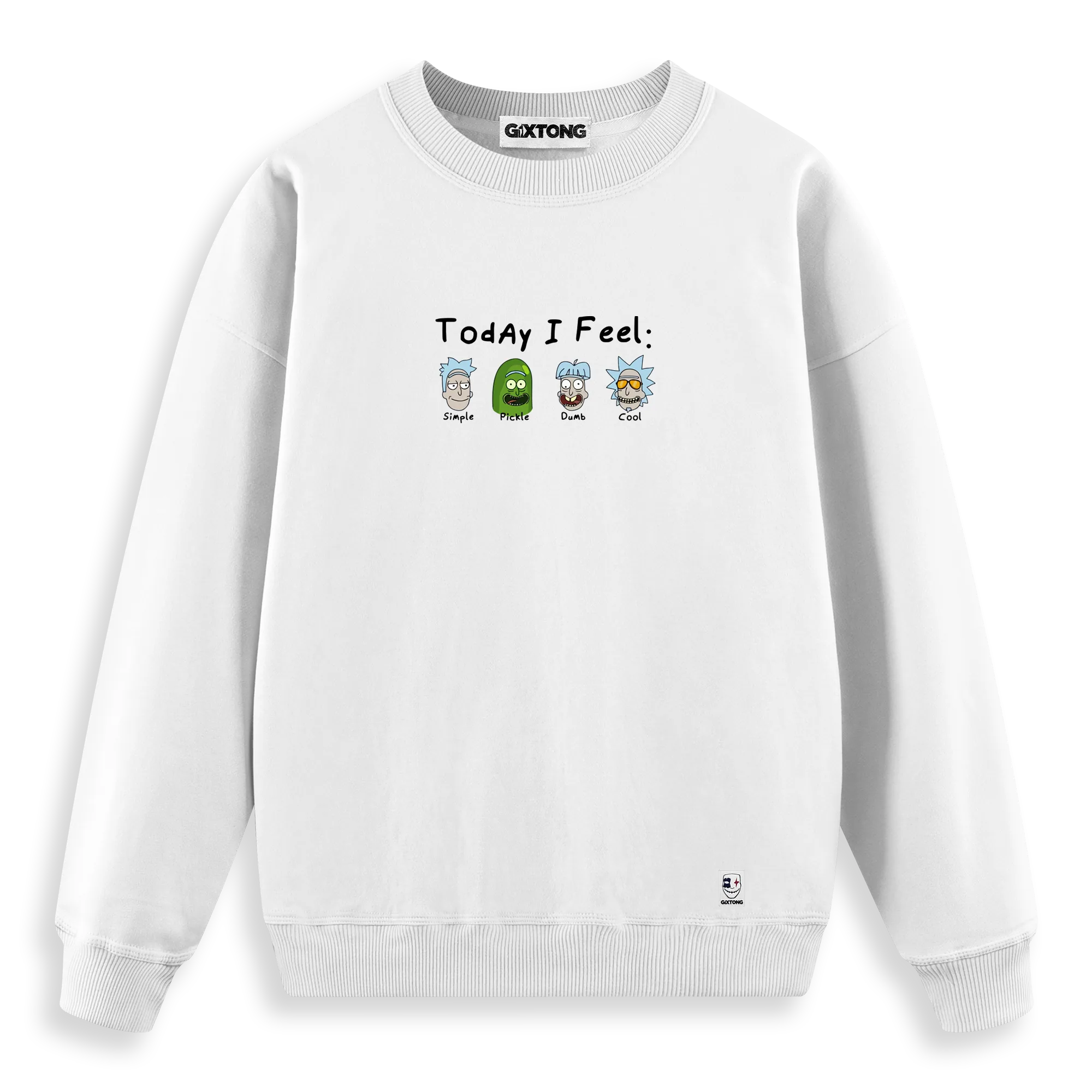 Rick's Routine - Regular Fit Kalıp Sweatshirt