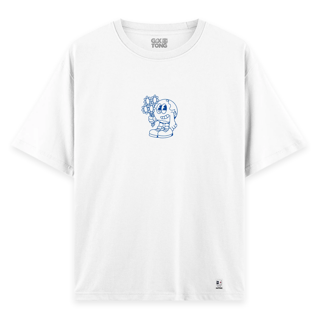 Smile - Oversize Bol Kalıp T-shirt