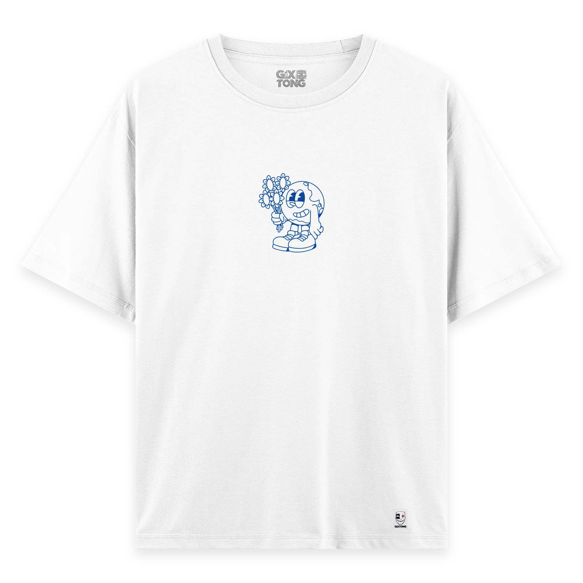 Smile - Oversize Bol Kalıp T-shirt