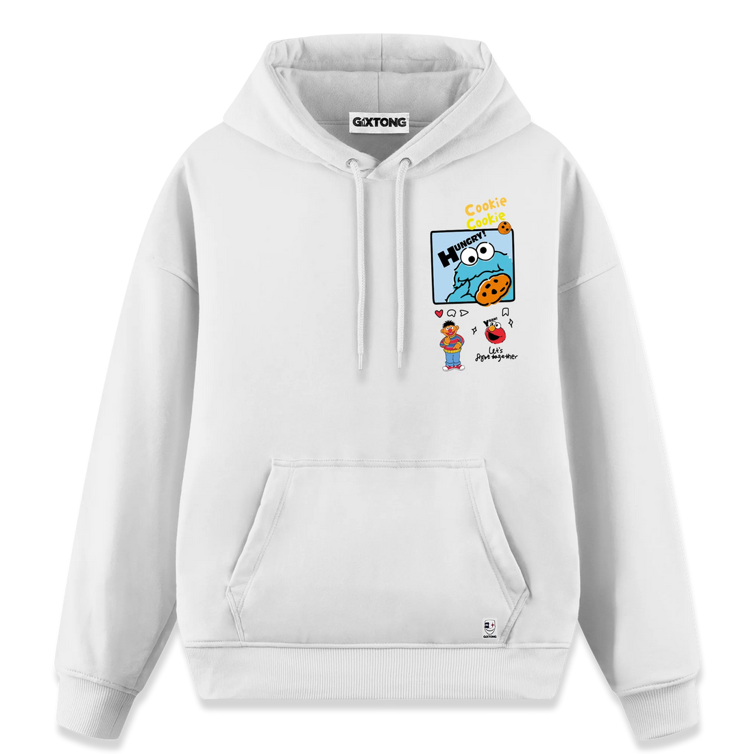 Cookie Monster - Regular Fit Kalıp Hoodie