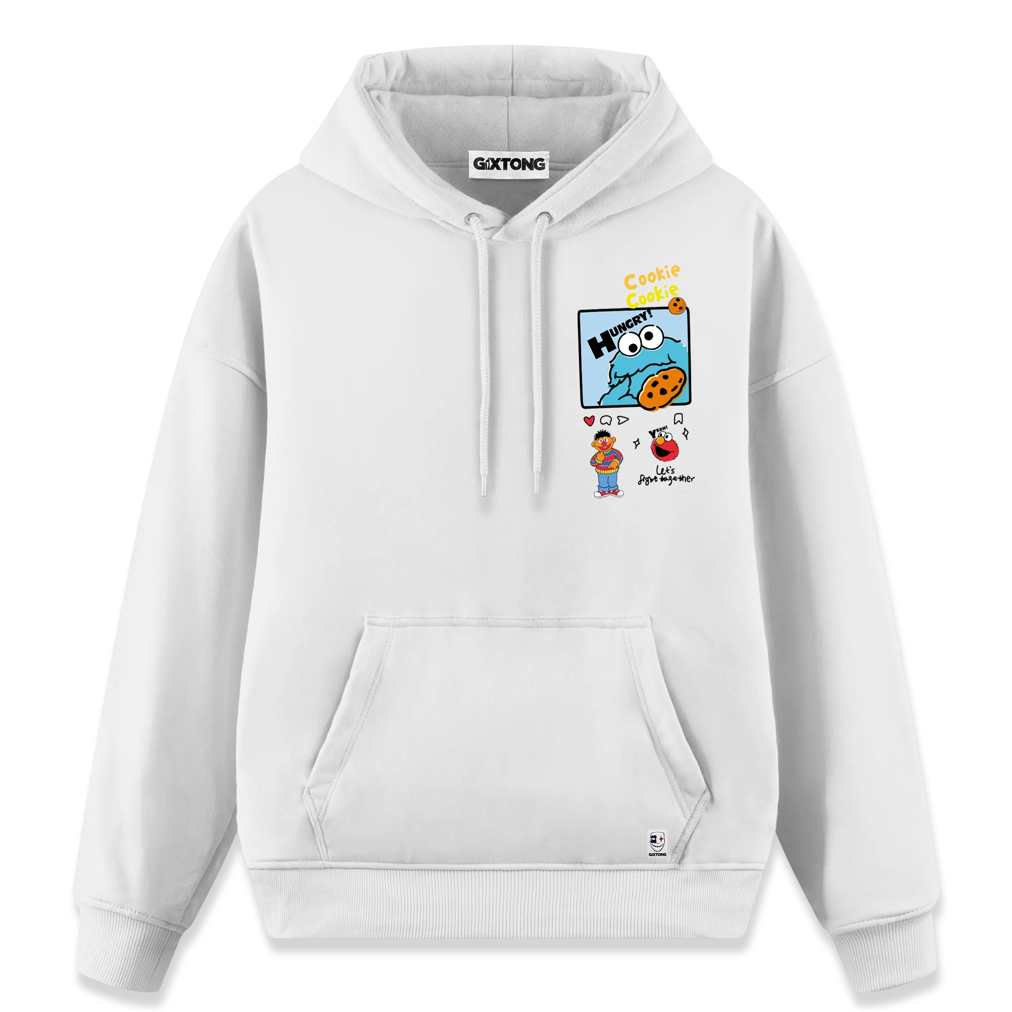 Cookie Monster - Regular Fit Kalıp Hoodie