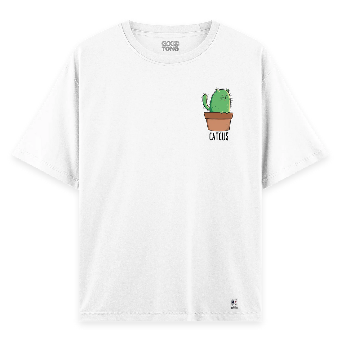 Catcus - Oversize Bol Kalıp T-shirt