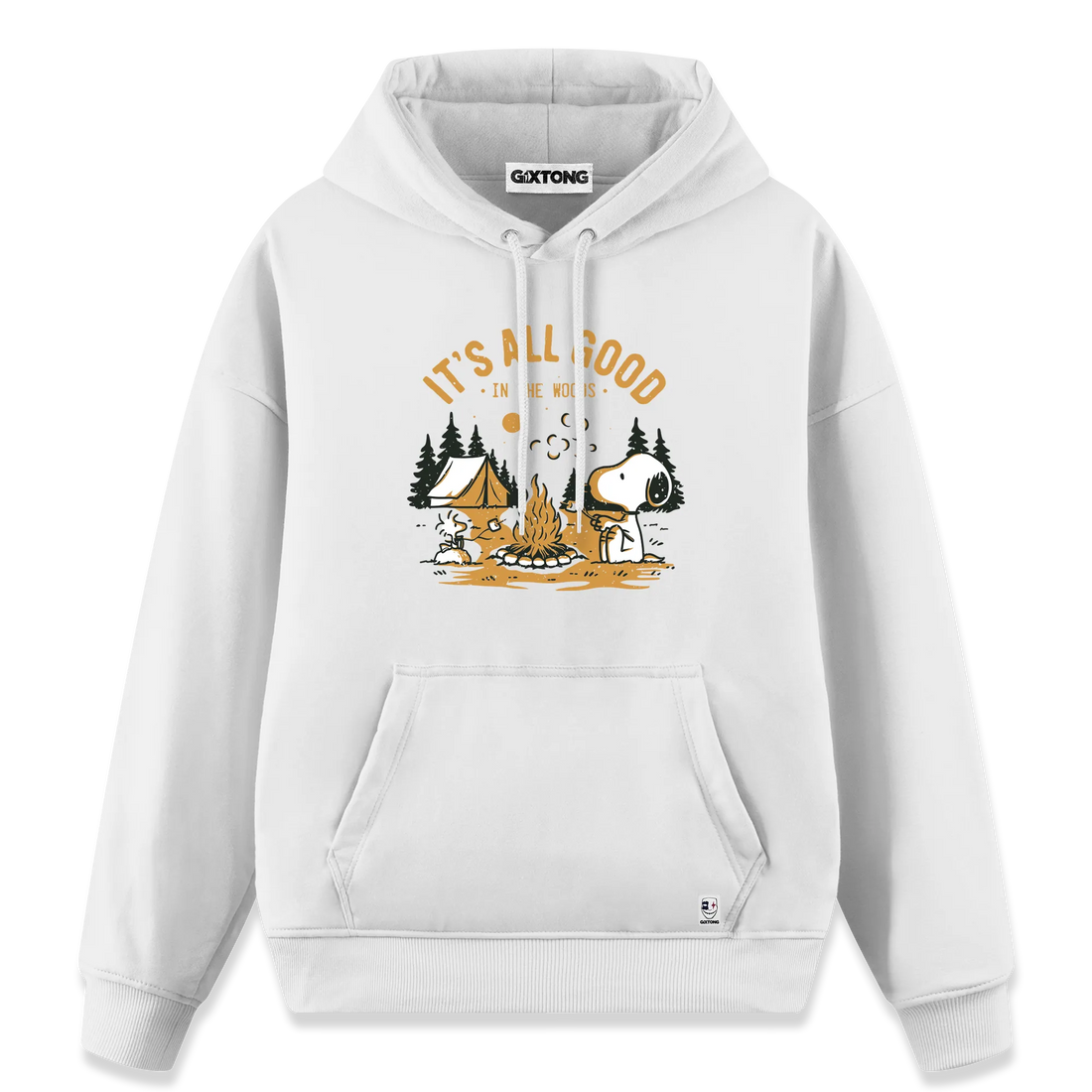 Camp Snoopy - Regular Fit Kalıp Hoodie