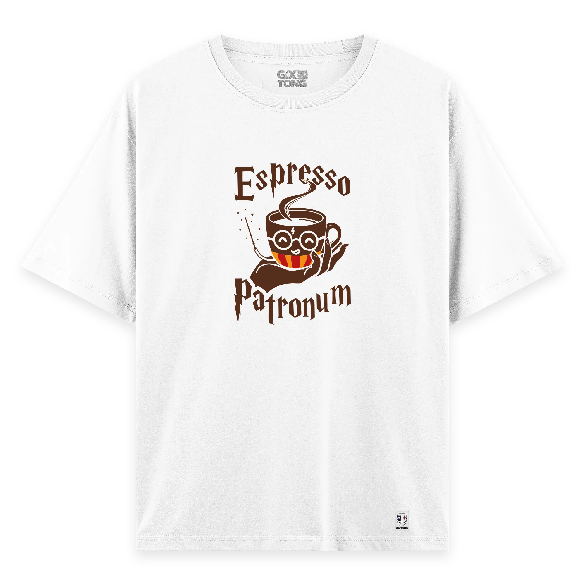 Espresso Patronum - Oversize Bol Kalıp T-shirt