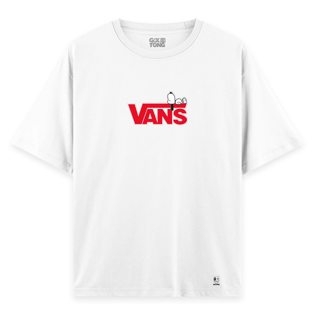Vans Snoopy - Oversize Bol Kalıp T-shirt