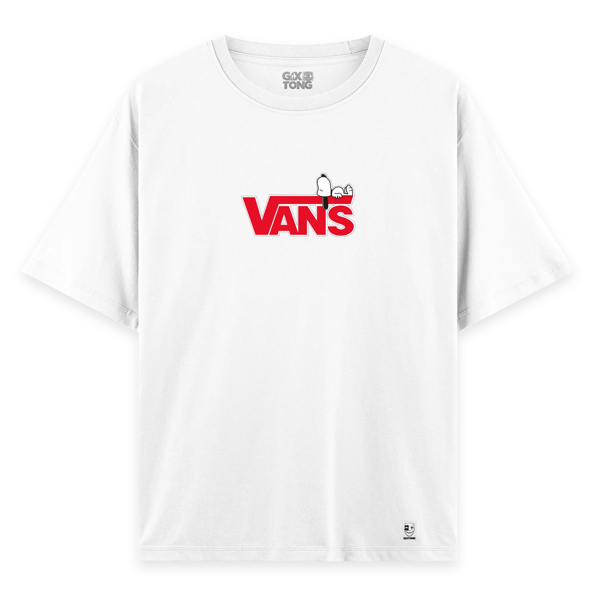 Vans Snoopy - Oversize Bol Kalıp T-shirt