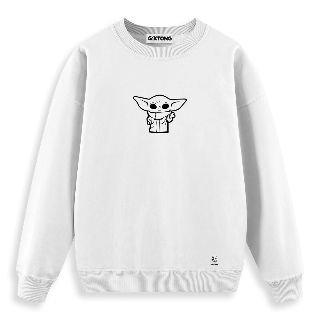 Baby Yoda - Regular Fit Kalıp Sweatshirt