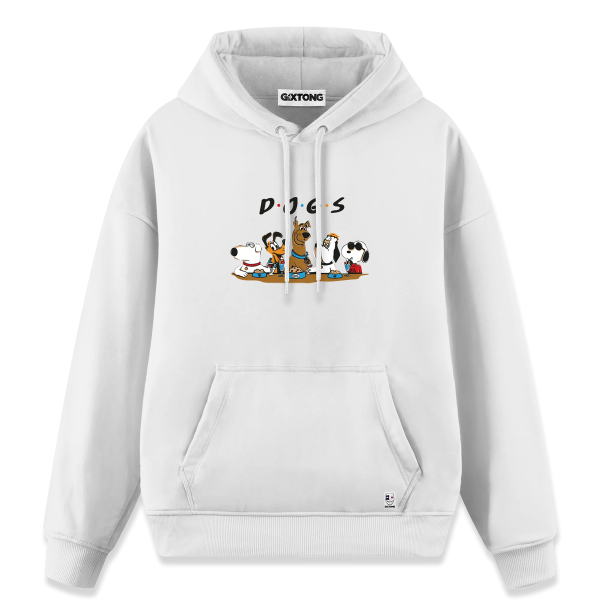 Dogs - Regular Fit Kalıp Hoodie