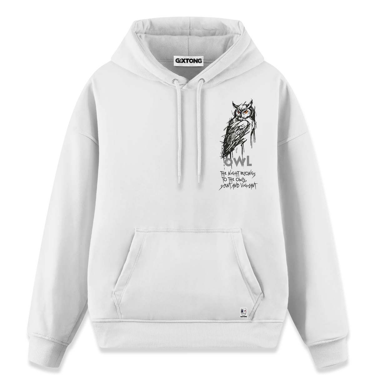 Night Owl - Regular Fit Kalıp Hoodie