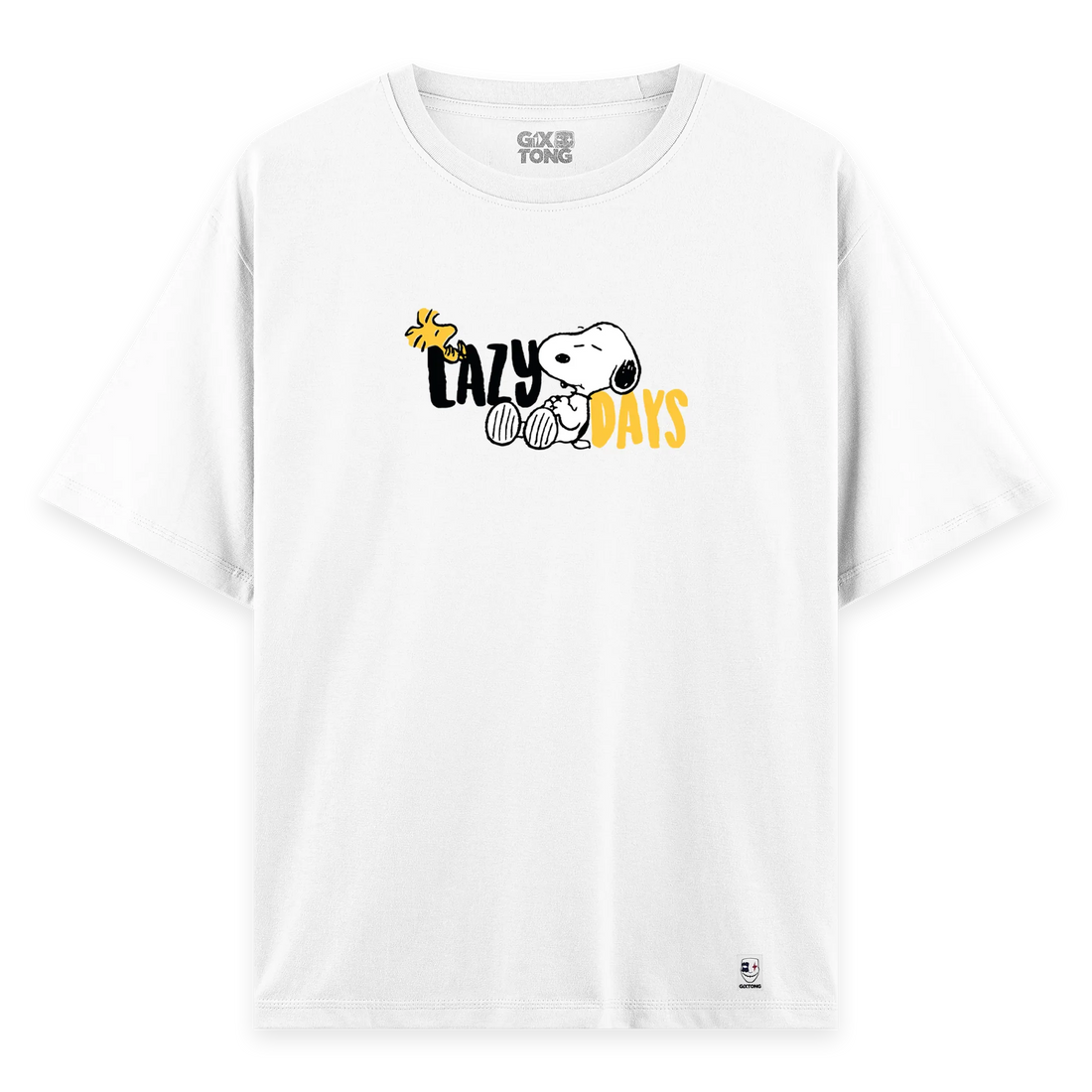 Lazy Days - Oversize Bol Kalıp T-shirt