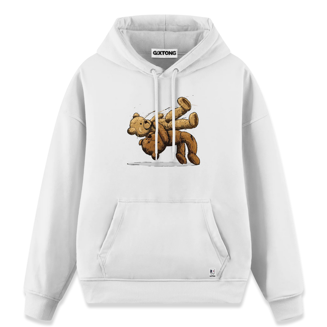 Fight Bear - Regular Fit Kalıp Hoodie
