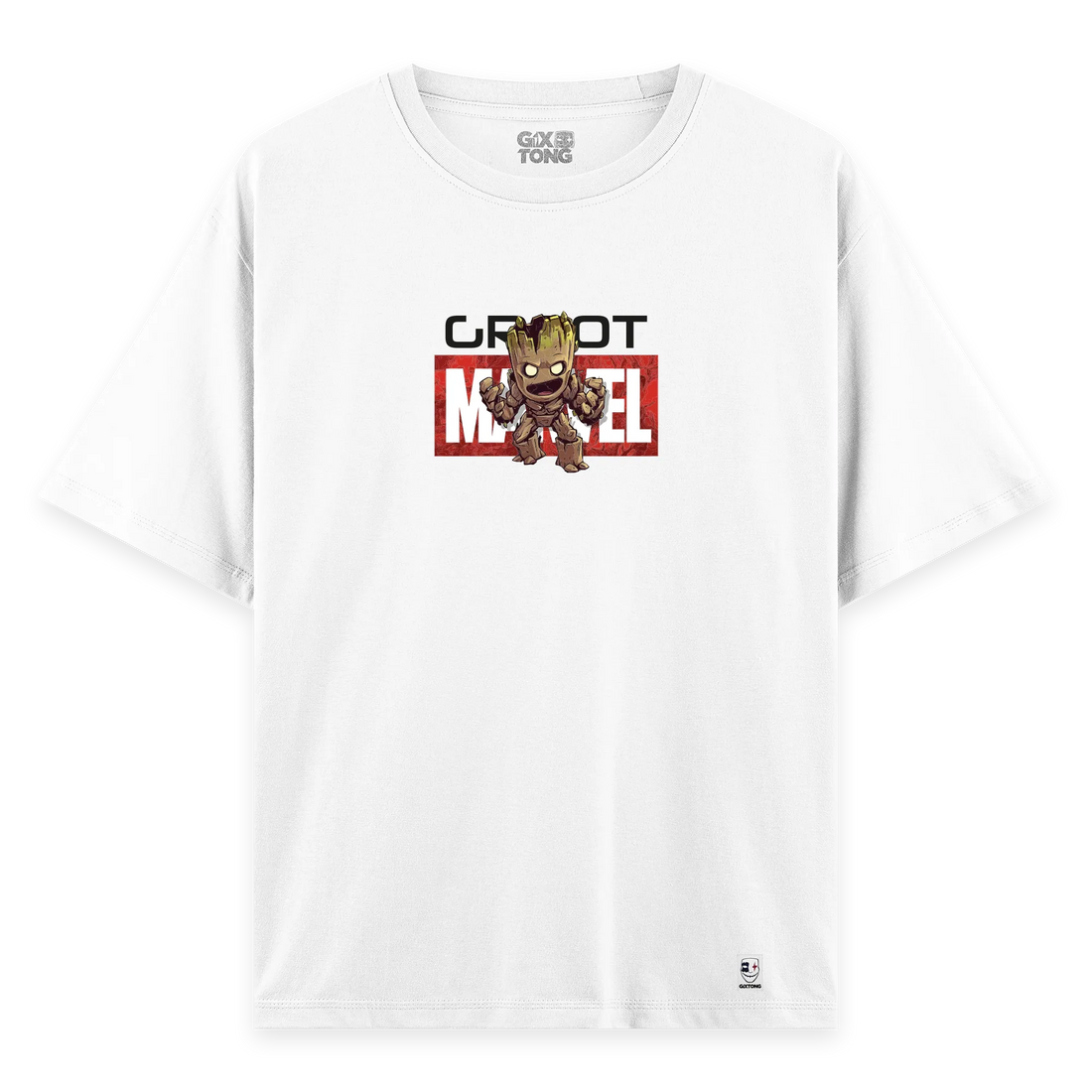 Marvel Groot - Oversize Bol Kalıp T-shirt