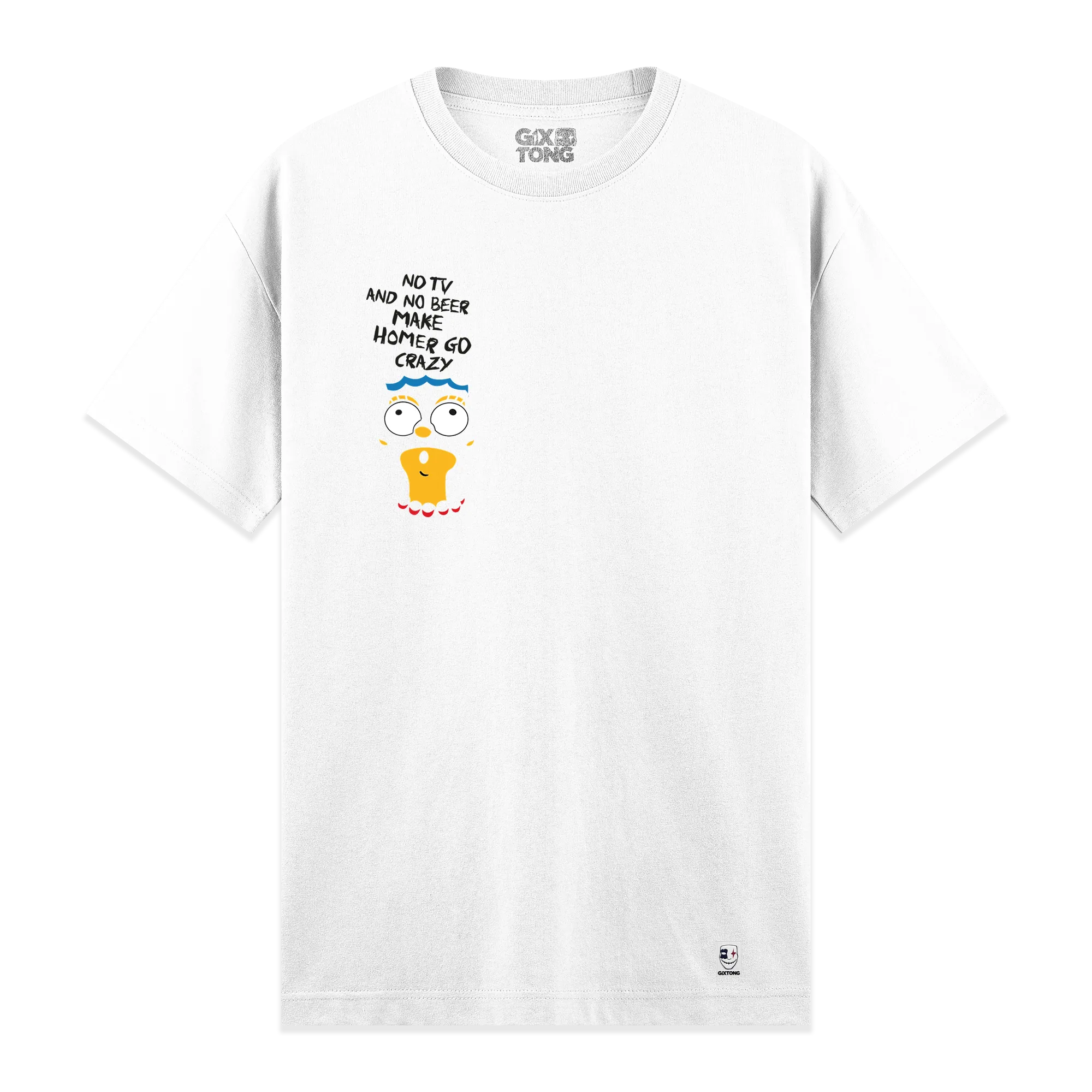 Crazy Homer - Regular Fit Kalıp T-shirt