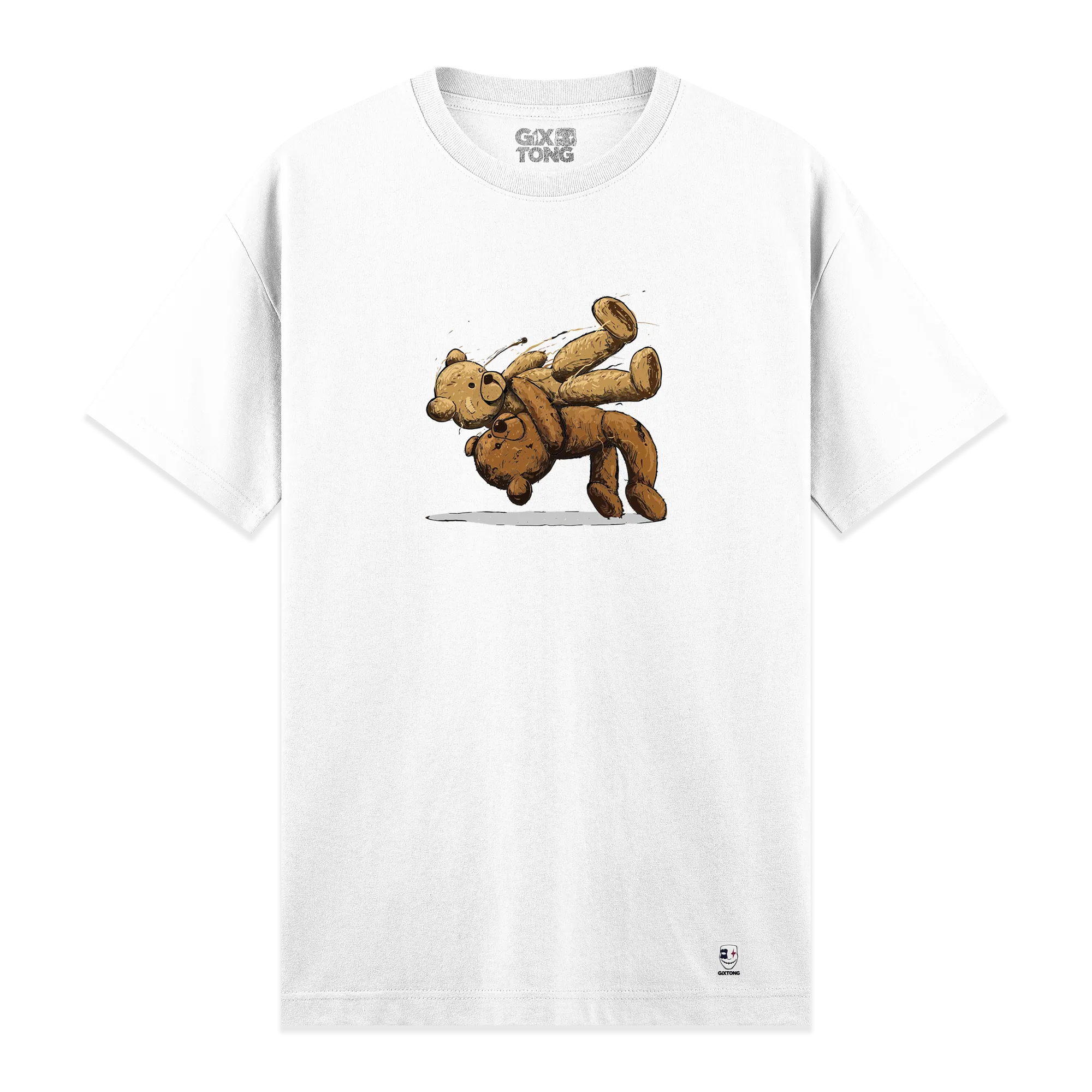 Fight Bear - Regular Fit Kalıp T-shirt
