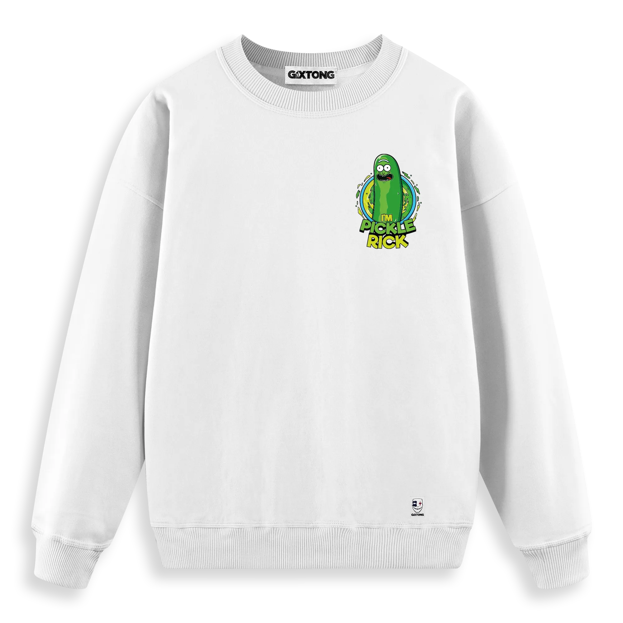 Pickle Rick - Regular Fit Kalıp Sweatshirt