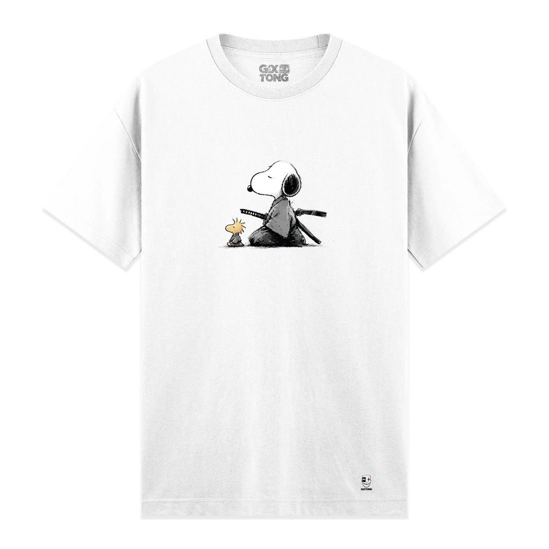 Samurai Snoopy - Regular Fit Kalıp T-shirt