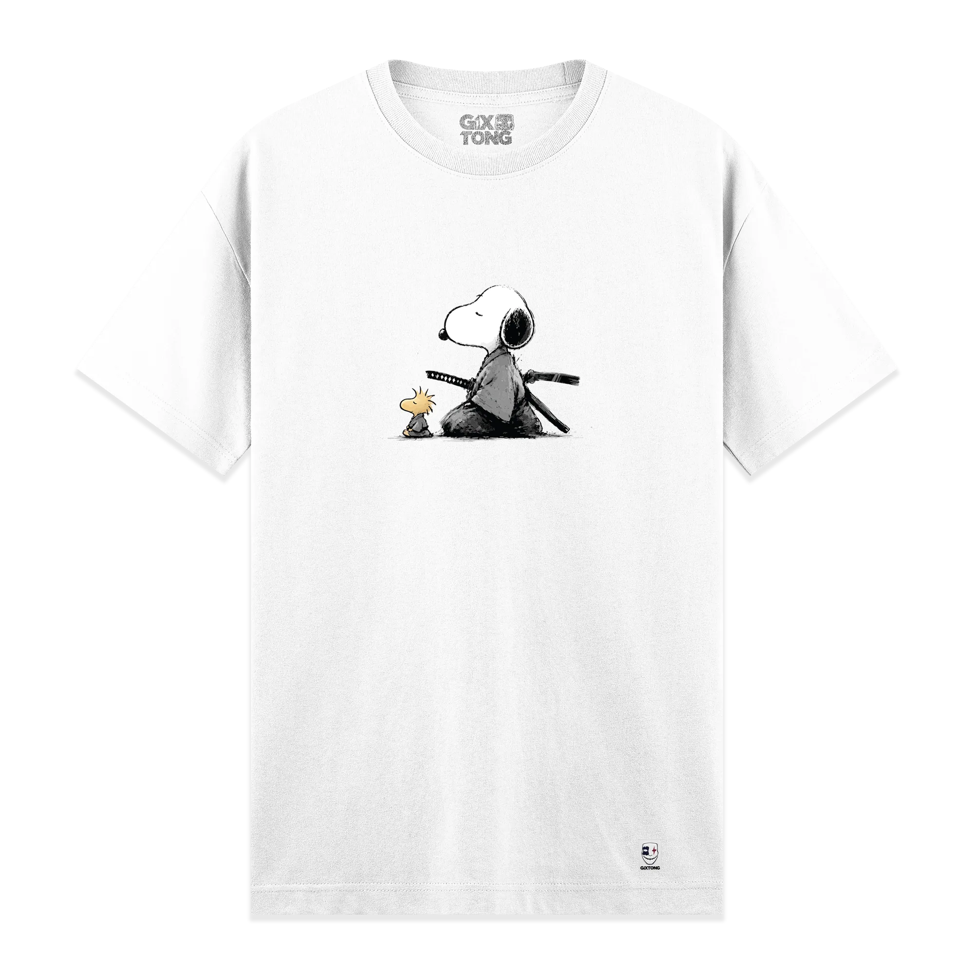 Samurai Snoopy - Regular Fit Kalıp T-shirt