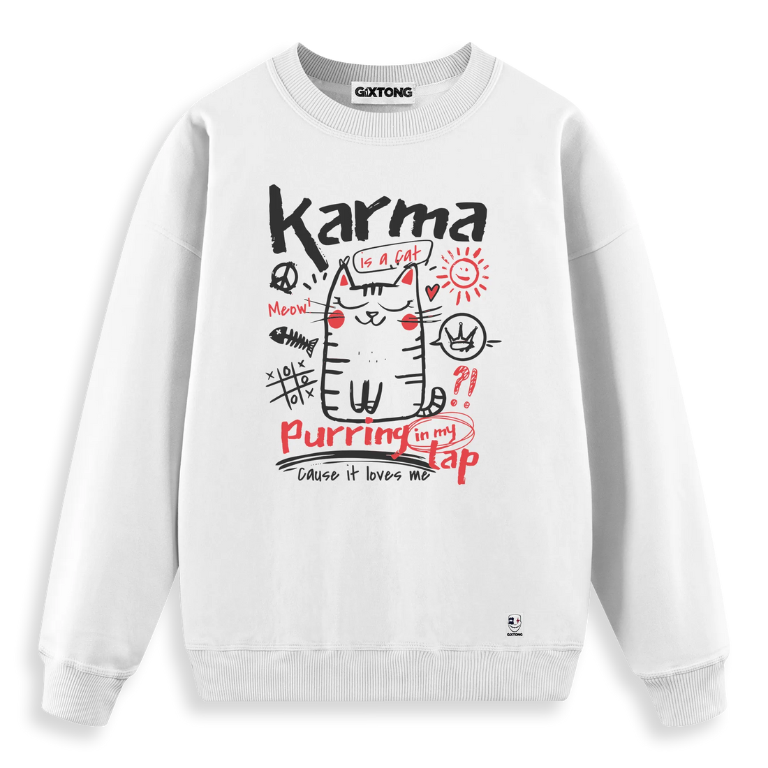 Karma - Regular Fit Kalıp Sweatshirt