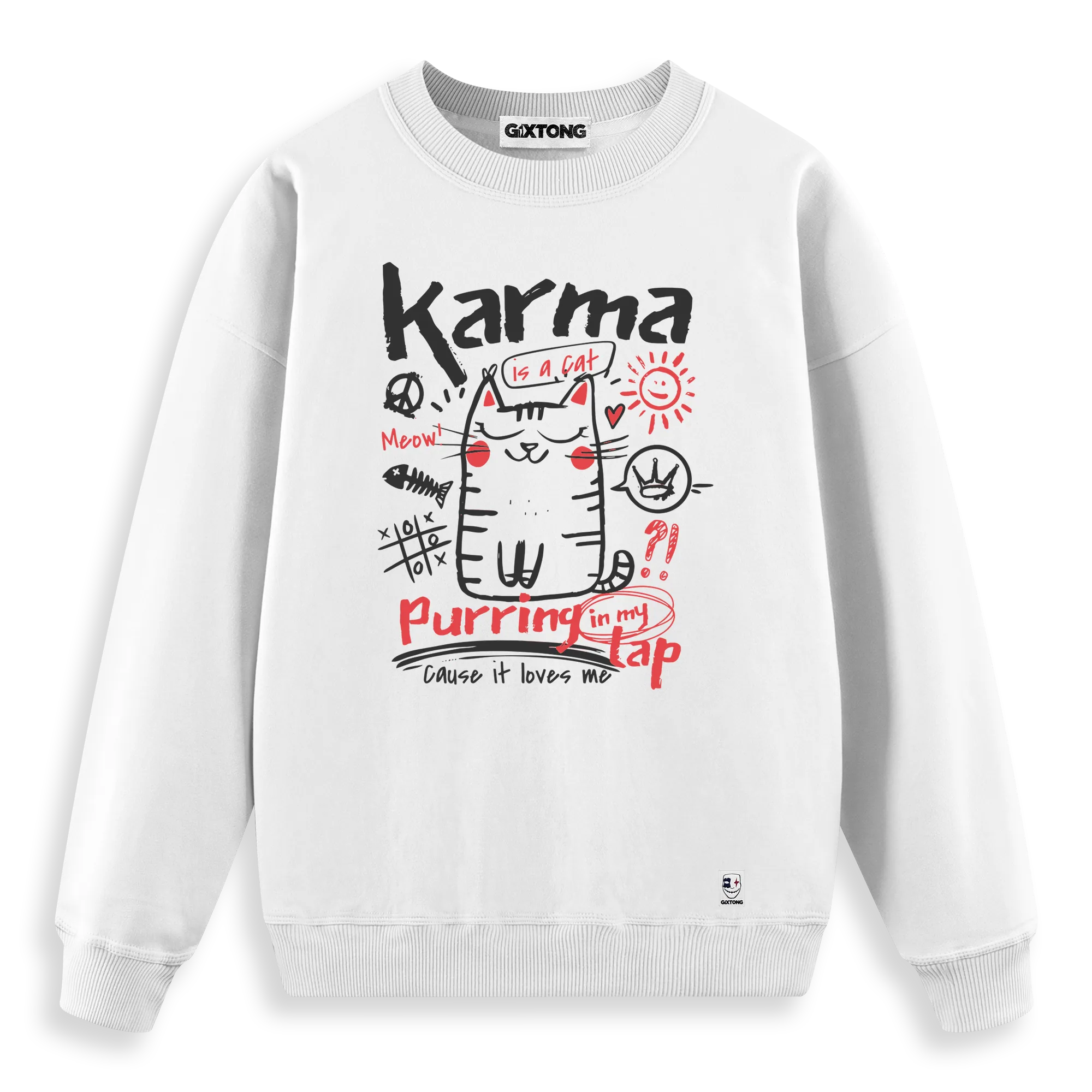 Karma - Regular Fit Kalıp Sweatshirt